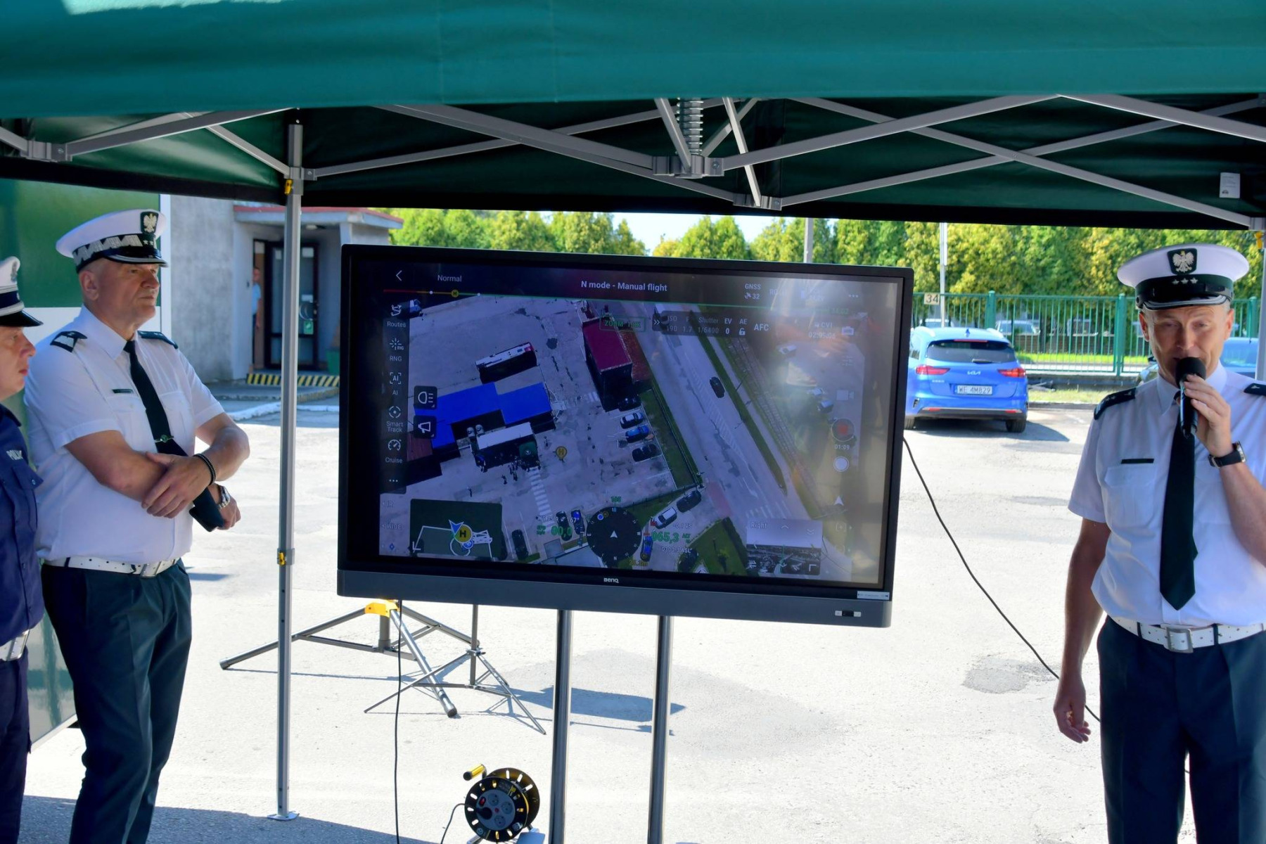 Dron i kontrole z powietrza! Inspekcja Transportu Drogowego w Oświęcimiu ma nowe narzędzie