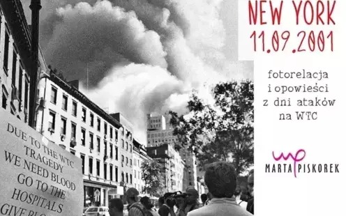 Wernisaż wystawy „New York 11.09.2001” Marty Piskorek w kęckiej „Trzynastce”