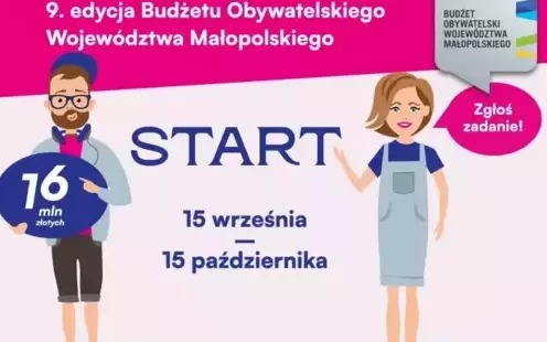 16 mln złotych czeka na Wasze pomysły!