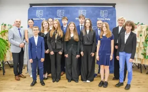 Uczniowie nagrodzeni stypendiami Burmistrza Gminy Kęty!