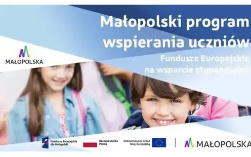 Rozpoczął się nabór wniosków stypendialnych „Małopolski program wspierania uczniów”!