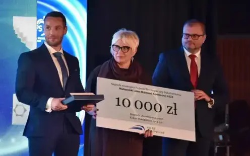 Klub Integracji Społecznej w Kętach z prestiżową nagrodą w konkursie „Małopolski Lider Ekonomii Społecznej 2025”