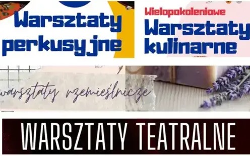 Kultura w zasięgu zmysłów - warsztaty w Domu Kultury w Kętach