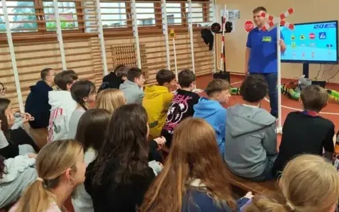 Kampania „Kolejowe ABC” w naszej szkole ZSP nr 3 - Kęty Podlesie