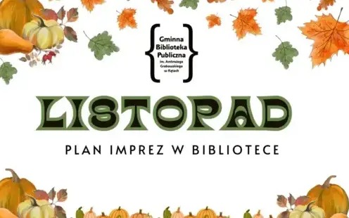 Listopad w kęckiej bibliotece