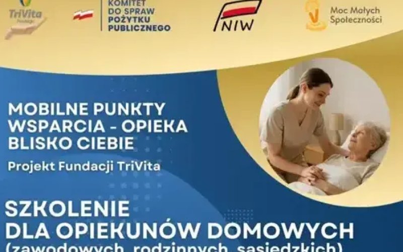 Szkolenie dla opiekunów osób zależnych – zapraszamy mieszkańców Gminy Kęty!