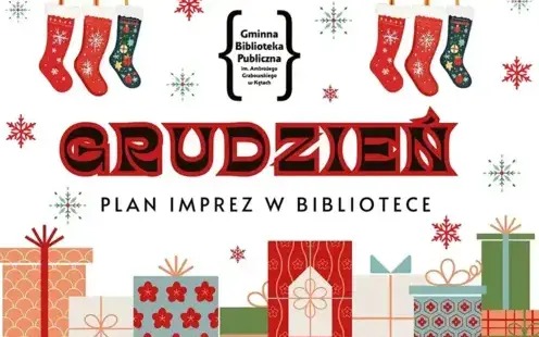 Harmonogram imprez w Bibliotece - grudzień 2025