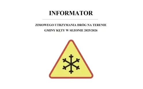 Informator zimowego utrzymania dróg na terenie Gminy Kęty w sezonie 2025/2026