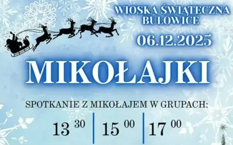 Wioska świąteczna w Bulowicach już wkrótce!