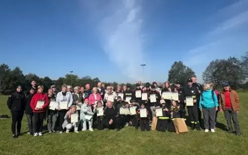 Podsumowanie projektu „Łączymy Pokolenia” realizowanego przez Ochotniczą Straż Pożarną w Łękach