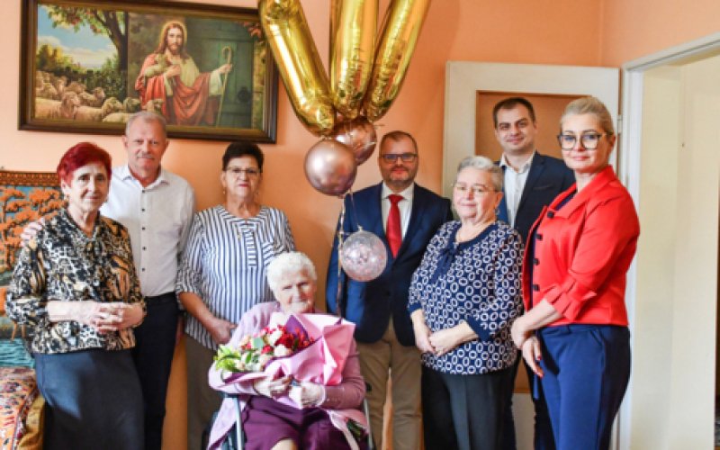 100 lat pani Stanisławy!