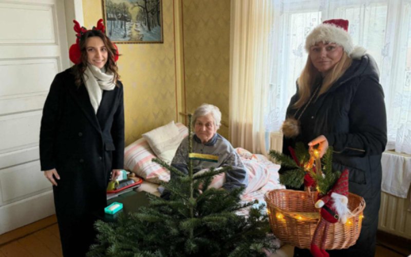 Akcja „Choinka z CUSem” – małe gesty, wielka radość