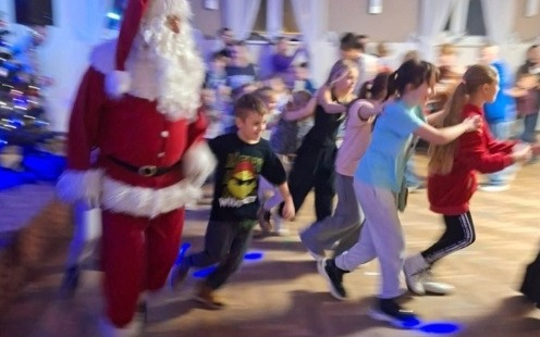 Spotkanie z Mikołajem w bajkowym klimacie