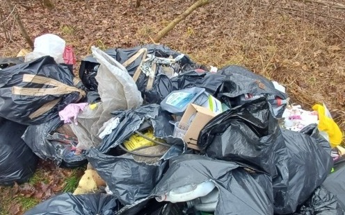 Urządził sobie prywatne śmietnisko - Straż Miejska złapała sprawcę