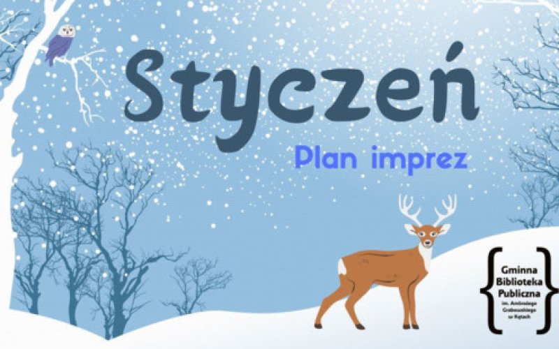 Styczeń w Gminnej Bibliotece Publicznej im. Ambrożego Grabowskiego
