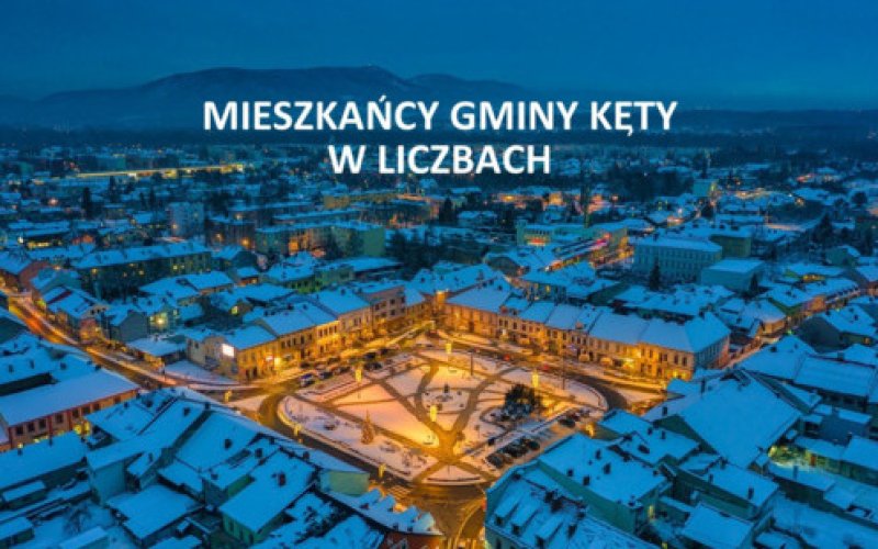 Mieszkańcy gminy Kęty w liczbach