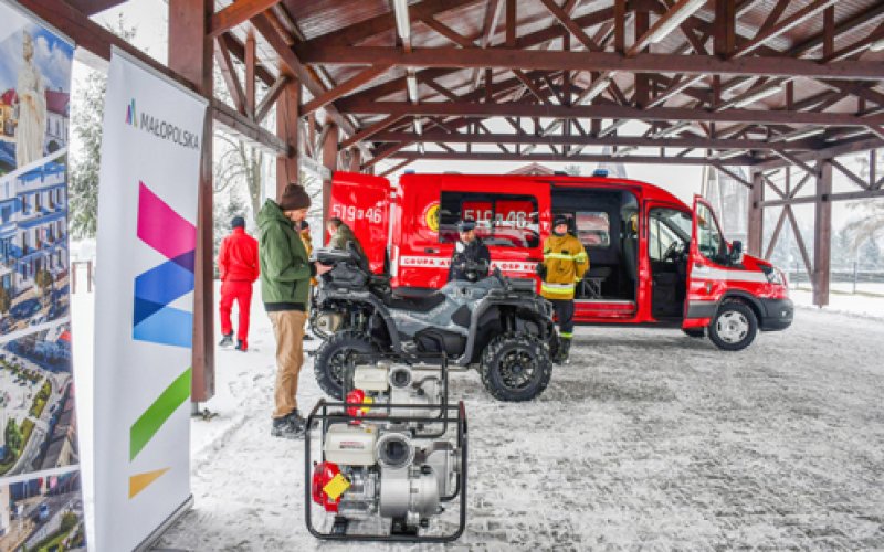 Nowy sprzęt dla jednostek OSP z gminy Kęty