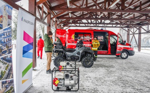 Nowy sprzęt dla jednostek OSP z gminy Kęty