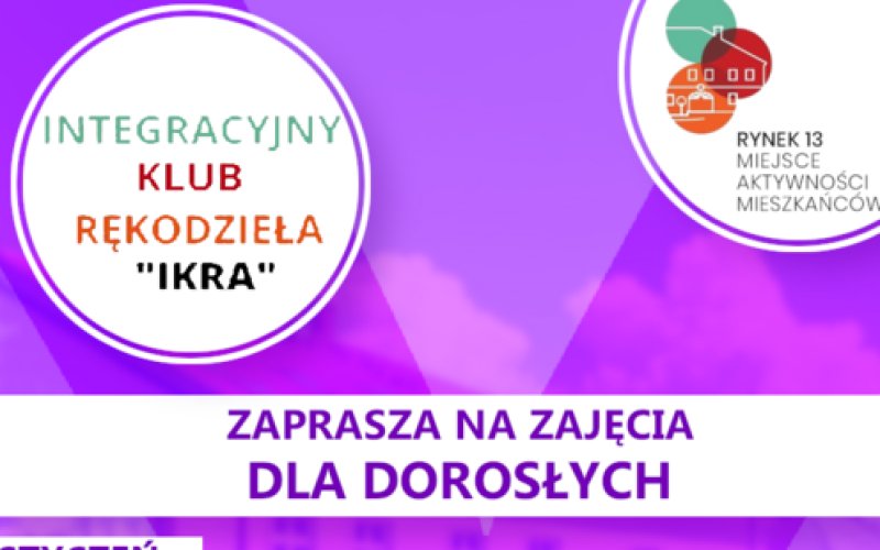 Nowy rok - nowe zajęcia grupy „IKRA"