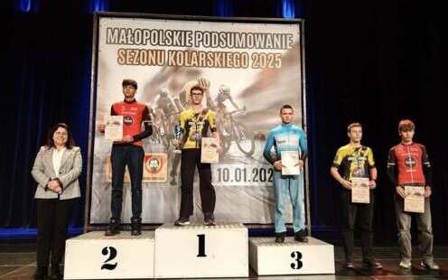 Sokół Kęty święci sukcesy na małopolskim podsumowaniu sezonu kolarskiego 2025