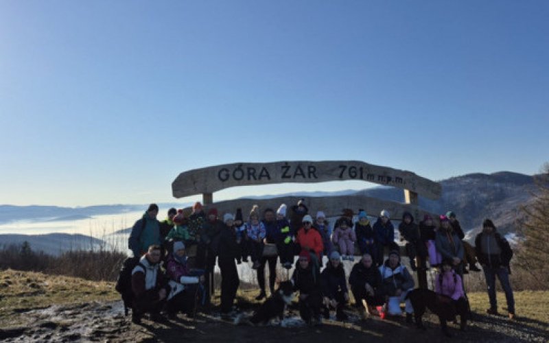 Sobotnie integracyjne górskie wyjście uczniów klas młodszych „Dwójki”