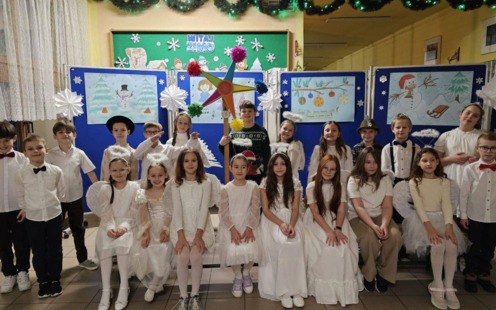 Koncert dla Babć i Dziadków w SP nr 2 w Kętach