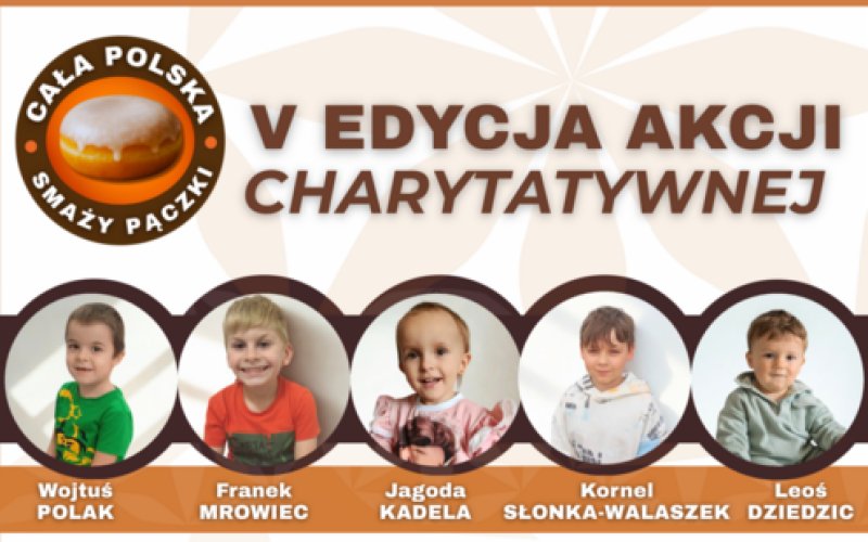 Kęty smażą pączki i pomagają