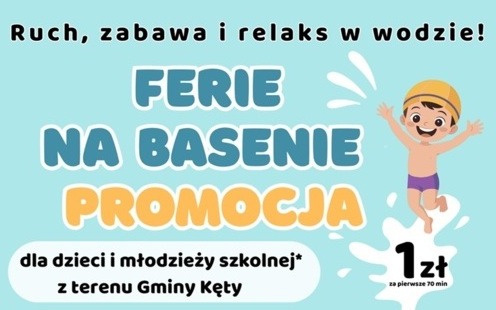 Ferie za złotówkę? Wskakuj na basen!