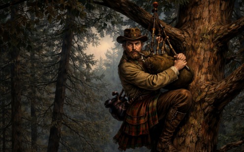 Nosił wilk razy kilka, ponieśli i wilka - Dudziarz z Podlesia i wilk drapieżca