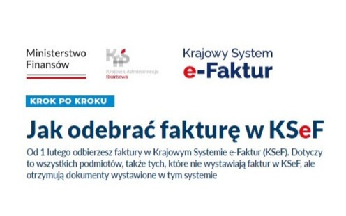 Jak odebrać faktury w KSeF? Infografika