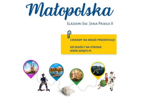 Weź udział w konkursie „Małopolska śladami św. Jana Pawła II”!