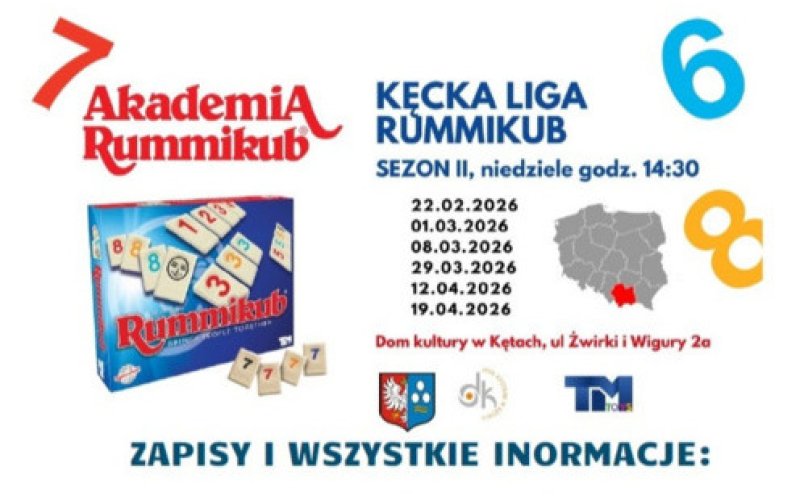 Rusza II sezon Kęckiej Ligi Rummikub
