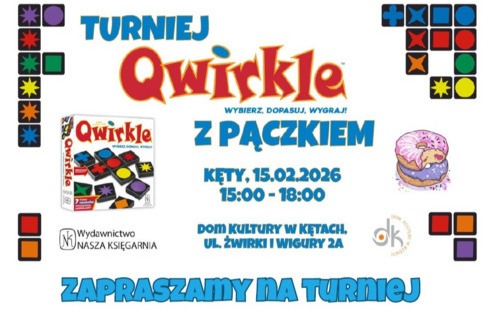 Turniej Qwirkle w Domu Kultury