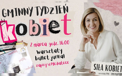Gminny Dzień Kobiet w kęckiej bibliotece