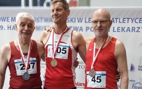 Srebro w Halowych Mistrzostwach Polski Masters dla Tempo Kęty!