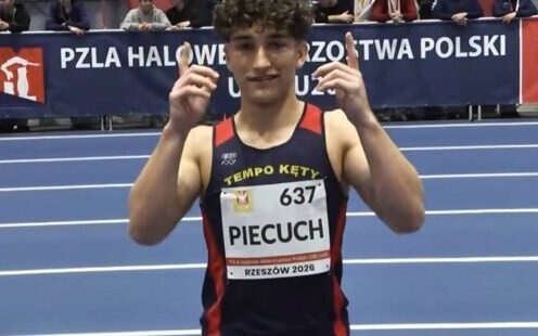 Kapitalne wyniki kęckich lekkoatletów na halowych mistrzostwach Polski U18!