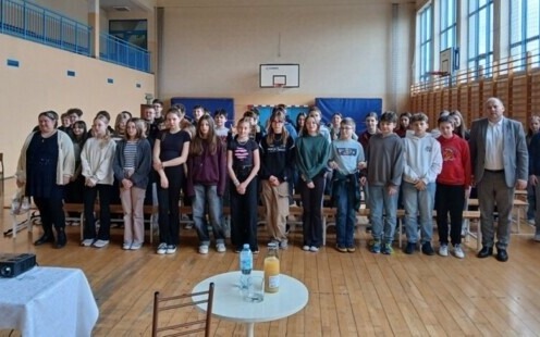 Spotkania literackie w Szkole Podstawowej w Bielanach