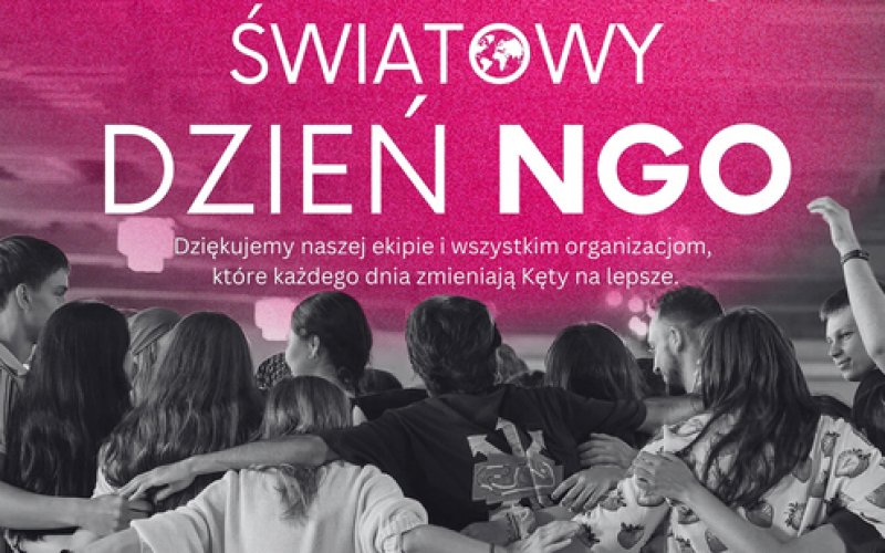 Razem tworzymy mapę dobra - podziękowania Fundacji Gotowi do działania z okazji Światowego Dnia NGO