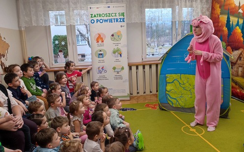 Przedstawienie ekologiczne w przedszkolach