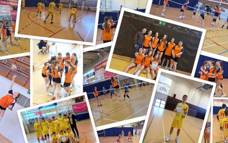 Gminne zawody w piłce siatkowej dziewcząt i chłopców