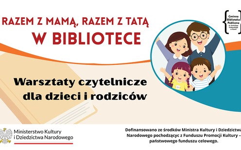 Razem z mamą, razem z tatą w bibliotece!