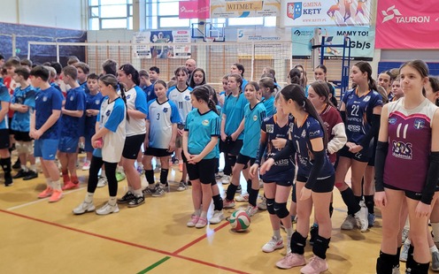 ZSP w Witkowicach zdobył 3. miejsce w powiecie w Powiatowych Igrzyskach Dzieci w Mini Siatkówce dziewcząt i chłopców