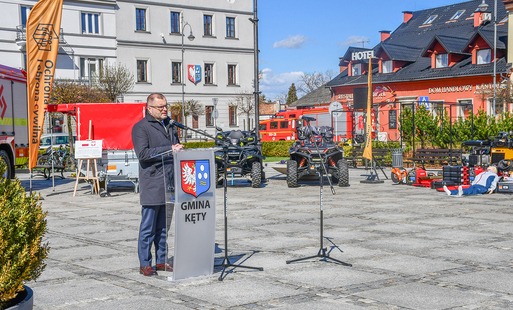 Nowy sprzęt dla OSP i spółek gminnych z terenu gminy Kęty!