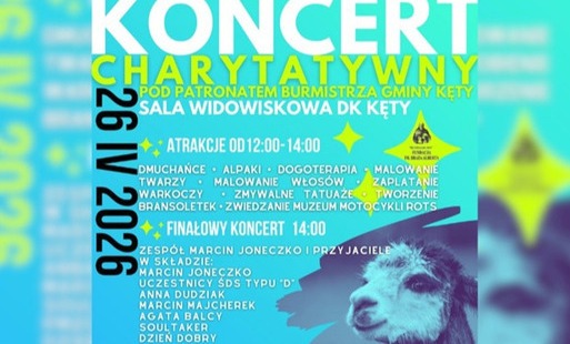 Razem napędzamy dobro: Koncert charytatywny już w najbliższą niedzielę!