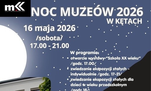 Kęcka Noc Muzeów: Program wydarzenia
