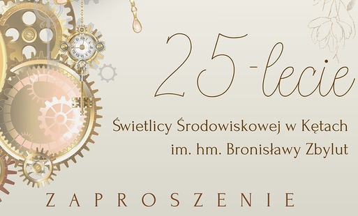 Zaproszenie na uroczystość 25-lecia Świetlicy Środowiskowej