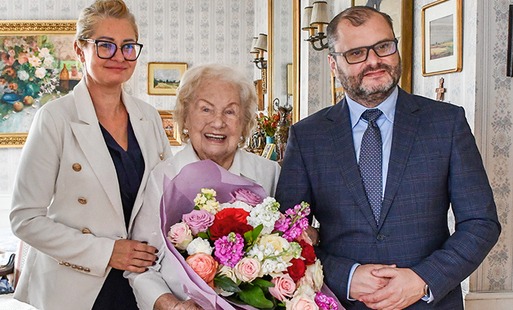 101 lat pani Leokadii!
