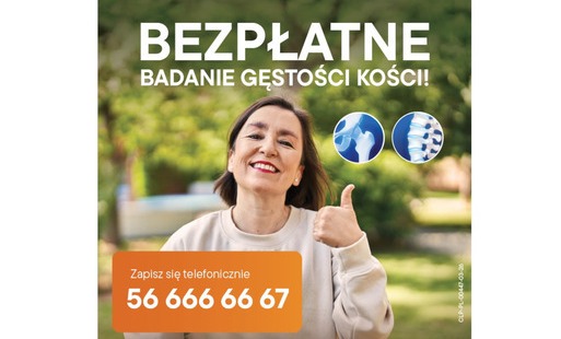 Bezpłatne badania przesiewowe w kierunku osteoporozy