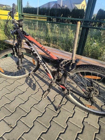 Znaleziono rower przy obwodnicy Kęt