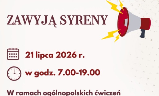 „ALARM-2026” – ogólnopolskie ćwiczenia ostrzegania i alarmowania